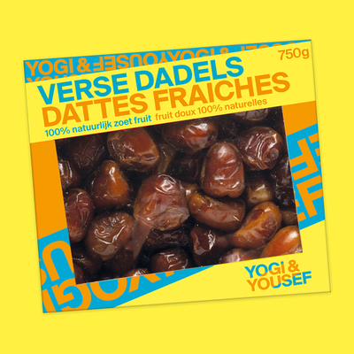 Verse dadels verpakking 750 gram