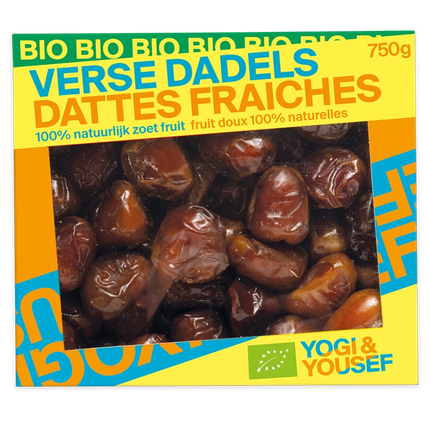 750 gram verse biologische dadels